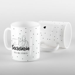 Caneca Profissoes Secretária - 1