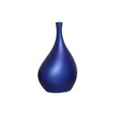 Ver imagem 3 de Vaso Decorativo de Cerâmica Garrafa Cristal Azul Royal Pequena para Enfeite de Mesa