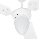 Ver imagem 3 de Ventilador New Delta Light 3 Pás Mogno Motor Branco 127V 38-3116