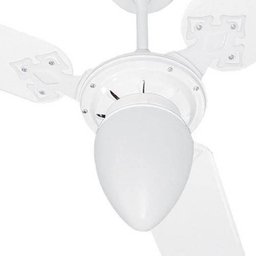 Ventilador New Delta Light 3 Pás Mogno Motor Branco 127V 38-3116 - 2