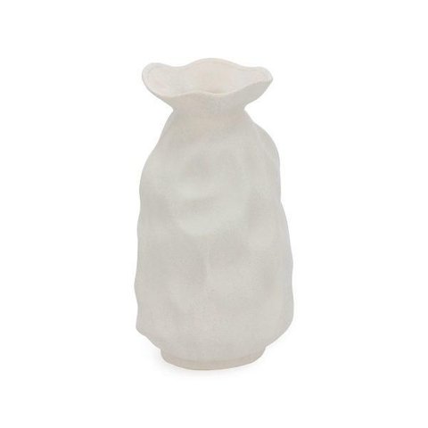 Vaso em Ceramica Organic Cinza Mart 40cm