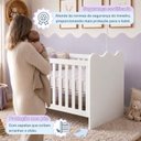Ver mais imagens de Berço Mini Cama 100% MDF Ternura Branco