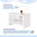 Ver imagem 3 de Berço Mini Cama 100% MDF Ternura Branco