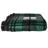 Cobertor Casal Pelo Alto Acalanto Xadrez Escocês Guaratinguetá Verde - 2
