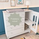 Ver mais imagens de Cômoda Gabrielle Branco Brilho