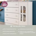 Ver imagem 2 de Cômoda Gabrielle Branco Brilho