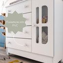 Ver imagem 5 de Cômoda Gabrielle Branco Brilho