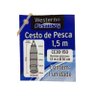 Cesto De Pesca 1,5m Viveiro Peixe Siris Samburá Poliester - 2