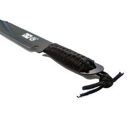 Facão Militar Tático para Mato Camping lamina preta - 4