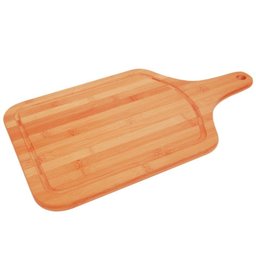 Tábua Cortar Carne Com Alça 50x30cm Bamboo Mor Churrasco - 4