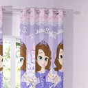 Ver imagem 2 de Cortina Infantil Decorativa Princesa Sofia Sweet Disney