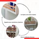 Ver imagem 3 de Kit 3 Prateleira Auxiliar Mdf Mini Cedrinho (30 X 10 Cm)