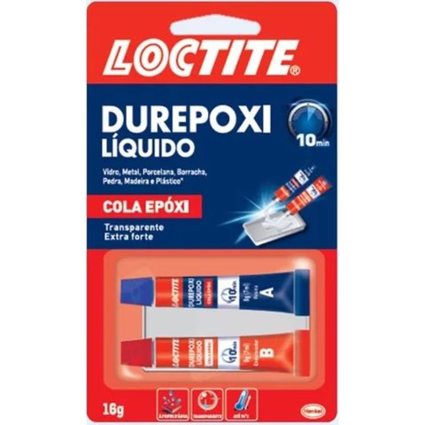 Durepoxi Líquido 10 Min Loctite 16g Transparente