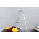 Ver imagem 2 de Torneira Inox Cozinha Giratória Parede Longa Nox01d Doan