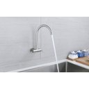 Ver imagem 4 de Torneira Inox Cozinha Giratória Parede Longa Nox01d Doan