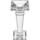 Ver imagem 2 de Castiçal Decorativo Porta Vela Cristal 22x9x9cm Transparente