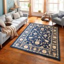 Ver imagem 1 de Tapete Sala Nobre 2,00x2,50 Antider Domani Petunia Azul