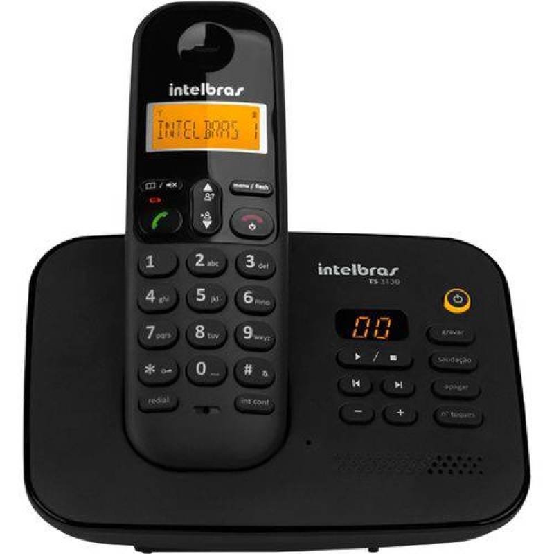 Telefone Sem Fio Digital Com Secretária Eletrônica Intelbras - 1
