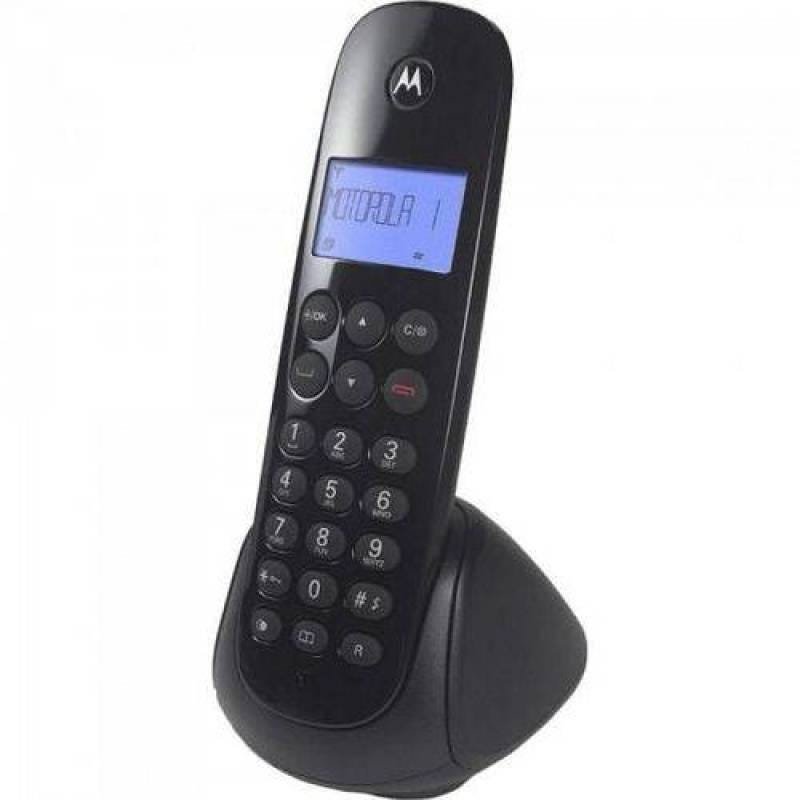 Telefone sem Fio Digital Moto700 Preto Motorola - 1
