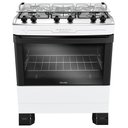 Ver imagem 1 de Fogão Mueller 5 Bocas Branco com Tripla Chama Mfi5bf