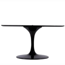 Ver imagem 2 de Base de Mesa de Jantar Saarinen Oval Para Tampo de 160x90 até 244x122 cm Preto Personal Decor Design