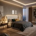 Ver imagem 5 de Cabeceira Cama Box King Size Estofada Ravena 195cm com Sapatas Plásticas Linha Premium Design Soft C