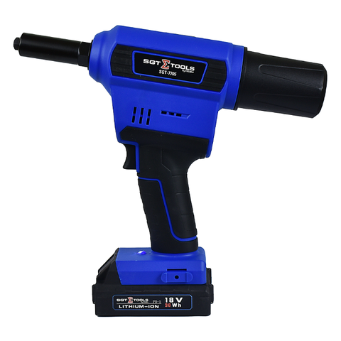 Rebitador Profissional 1/4" a Bateria 18v-2ah