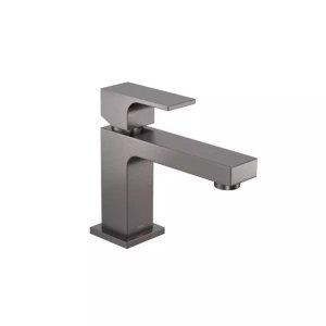 Misturador Monocomando Deca de Mesa Bica Baixa para Lavatório Unic Dark Antracite 2875.gf90.mt
