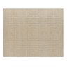Tapete Felpudo em Relevo Realce Eden Areia 2,50x3,00 - 1