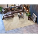 Ver imagem 2 de Tapete Felpudo em Relevo Realce Eden Areia 2,50x3,00