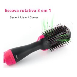 Escova Secadora Elétrica 3 em 1 Profissional Alisa Seca - 4