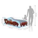 Ver imagem 2 de Cama Infantil Adesivada Divertida Quarto Menino Menina - Solteiro - Barco