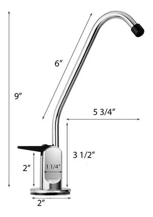 Kit Filtro de Agua e Torneira Tipo Faucet para Bancada Mesa - 5