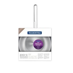 Frigideira ACO INOX com Fundo Triplo 20CM - 1