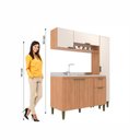 Ver imagem 4 de Cozinha Alana 3 Peças, com Paneleiro J Carvalho Freijo Off White