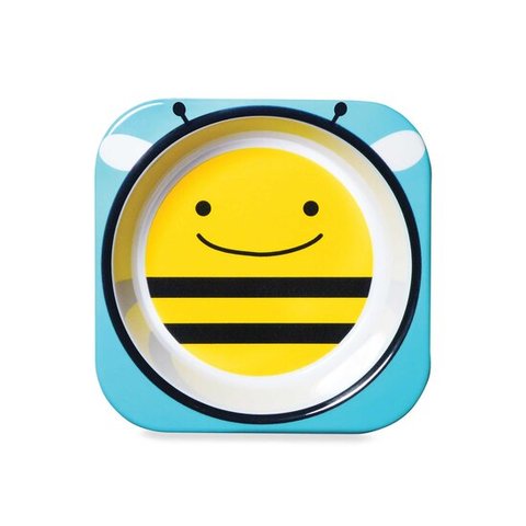 Tigela Skip Hop Infantil Zoo Abelha - a Partir de 12 Meses+