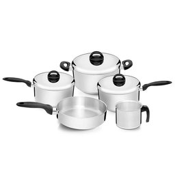 Conjunto Eterna 5 Peças Polido Nigro - 25520 - 2