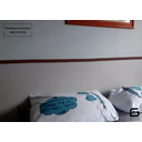 Ver imagem 5 de Roda Meio Painel Ripado Eva Adesivo Saturno 2,5cmx5mm 10 Mts - Marrom