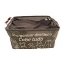 Ver imagem 2 de Cesto Organizador Decorativo Multiuso