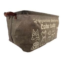 Cesto Organizador Decorativo Multiuso - 3