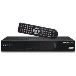 Receptor Analógico Elsys Etrs36 Sintoniza Canais Sd Hd e 3D de TV Aberta Via Satélite - 1