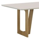 Ver imagem 2 de Mesa de Jantar 160cmx80cm Tampo de 25mm Luna Valdemoveis