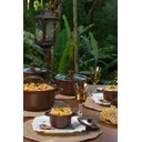 Ver imagem 2 de Conjunto Panelas de Cerâmica Ceraflame Duo 5 Peças Chocolate