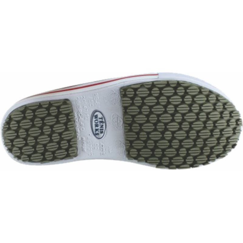 Ver imagem 2 de Tênis Works Profissional Antiderrapante Chef De Cozinha Branco - Branco - 44