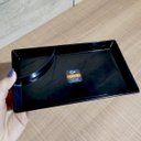 Ver imagem 2 de Kit 12 Pratos para Sushi Comida Japonesa com Porta Shoyu Comida Oriental Preto Uno Coza