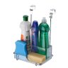 Kit Cozinha Lixeira Plástica 2,5 L + Organizador Porta Armário - 3