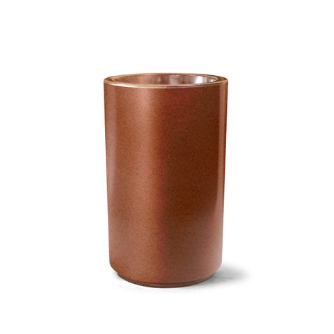 Vaso de Polietileno Classic Cilíndrico 55 Nutriplan Cor Ferrugem