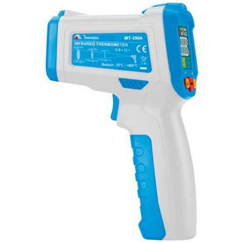 Termômetro Digital Infravermelho com Mira a LASER -50 a 800°C-Minipa-Mt-350A