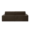 Ver mais imagens de Sofá Retrátil e Reclinável 3 Lugares 1,90m com Molas Sabrina Suede Marrom Madelina Decor
