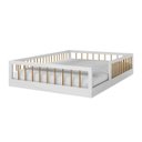Ver imagem 1 de Cama Baixa Moderna Casal Lume - Mobibaby